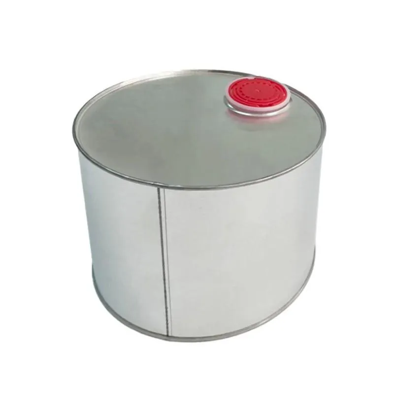 Банка жестяная 2,4 литра с крышкой берикап, арт. БЖ 2,4 бер, код: 21343