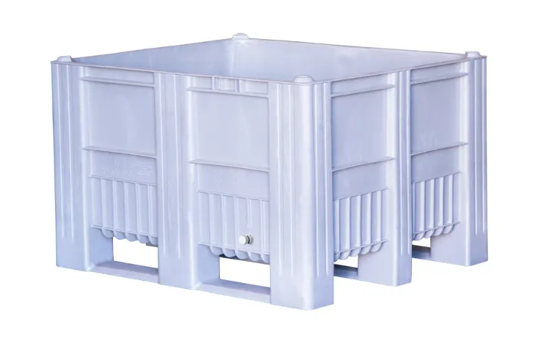 Контейнер п/э 1200х1000х740 сплошной, на 3 полозьях, с СП 1, код: 24915