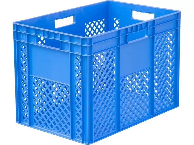 Ящик 600x400x420 перфорированный, дно усиленное, код: 32235