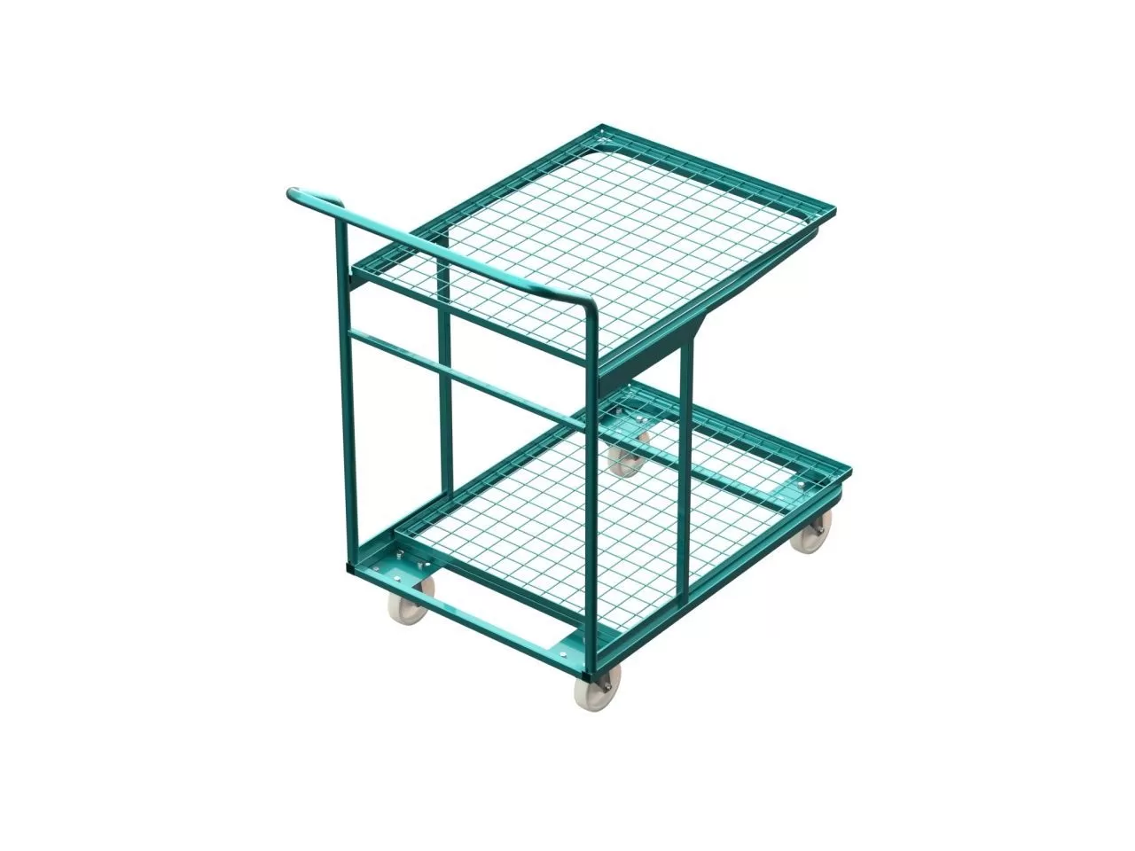 Тележка для подбора под пластиковые ящики 800х600