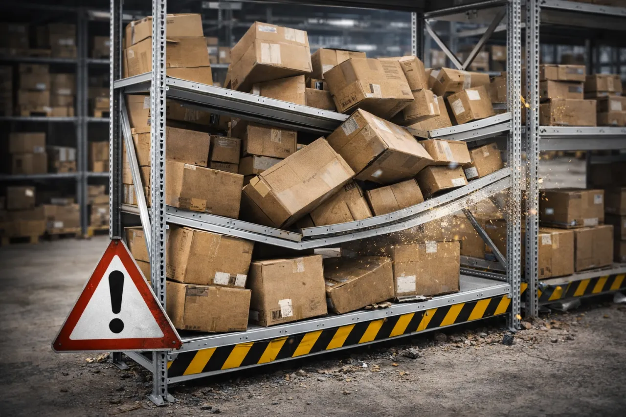 Металлические стеллажи для склада: как избежать перегрузок и обрушений