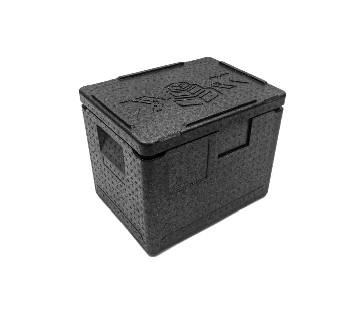 Термоконтейнер 400х300х320 22л. с крышкой, плотность 55, код: 31527