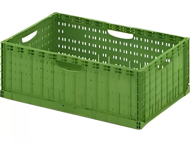 Ящик п/п 600х400х215 складной, перфорированный, код: 36470