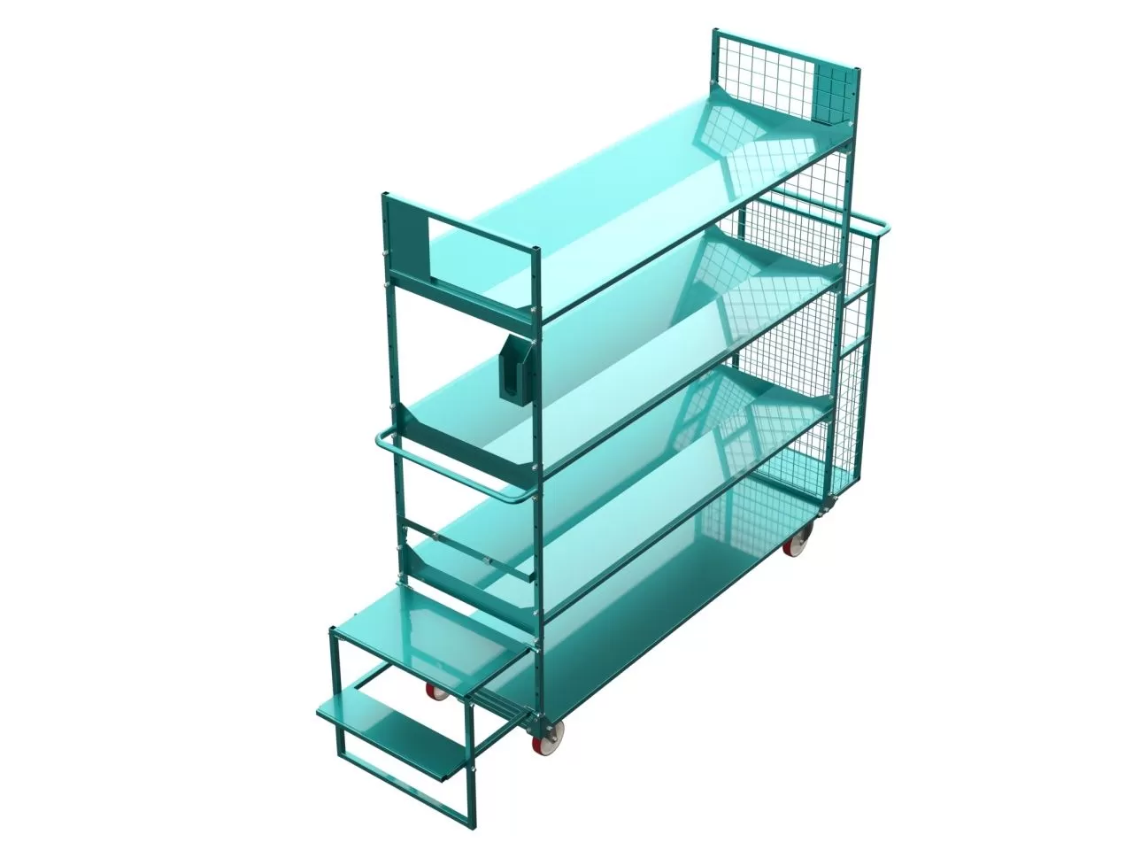 Тележка для размещения габаритная