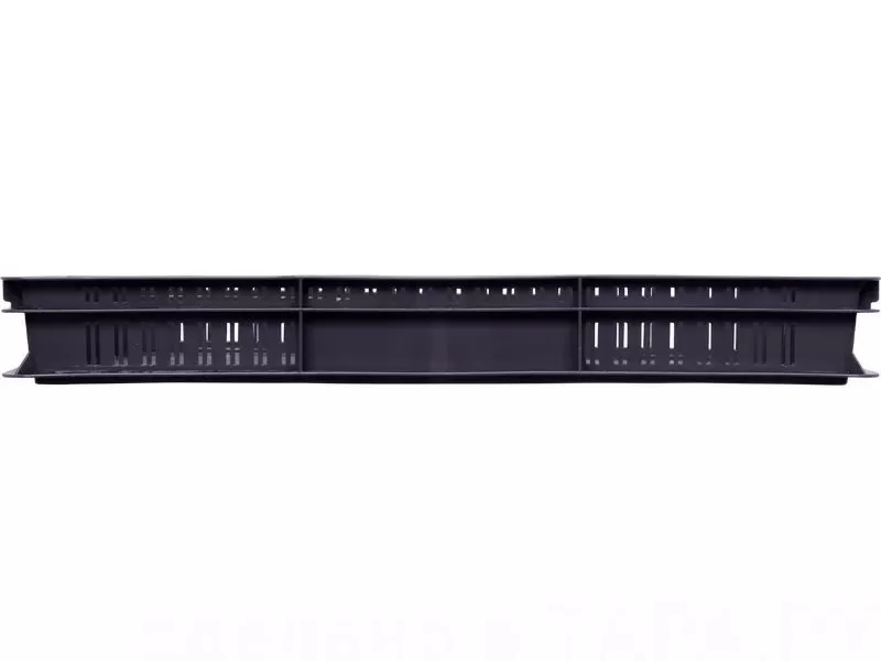 Ящик полимерный 600х400х75 с перфорацией, код: 36177