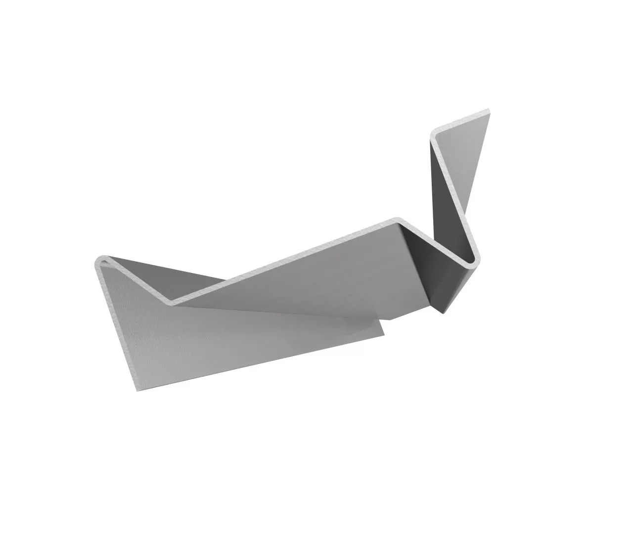 Стеллаж грузовой MS Pro Z с металлическим настилом 2500х1200x500/4