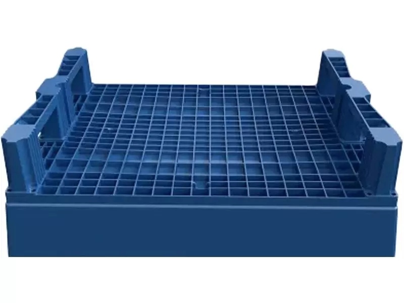 Ящик п/п 800х600х450 6,1кг. сплошной, конусный, на полозьях, код: 34269