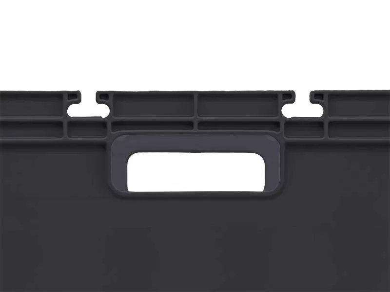 Ящик сплошной 600×400×340 мм, объем 60 л., арт.: 4-6434-1, чёрный, код: 25199