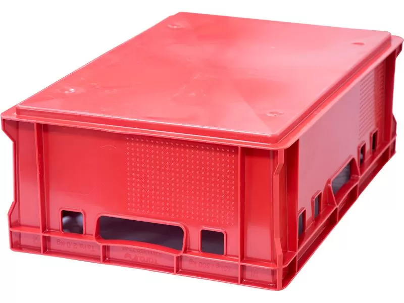 Ящик мясной 600х400х200 сплошной, дно гладкое