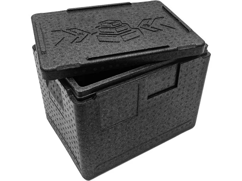 Термоконтейнер 400х300х320 22л. с крышкой, плотность 55