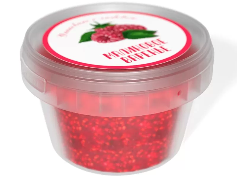 Банка круглая одноразовая с контрольным замком, 280мл