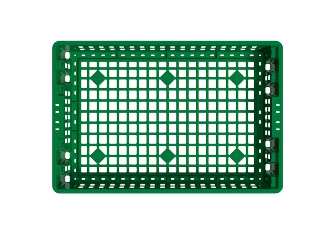 Ящик 600х400х152,5 хлебный перфорированный, код: 40670