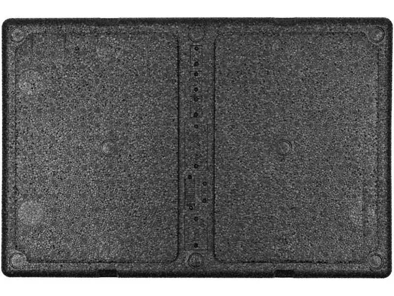 Термоконтейнер 600х400х240 32л. с крышкой, плотность 55