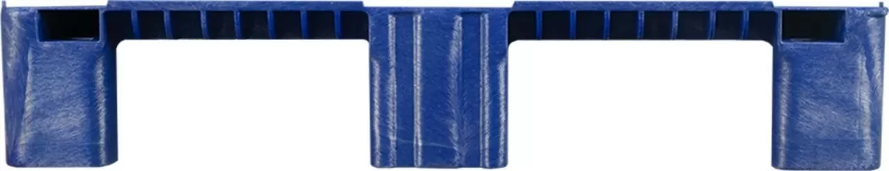 Паллет 1200x800х150 сплошной, на 3-х полозьях, арт. TR 1208-1 синий, код: 08695