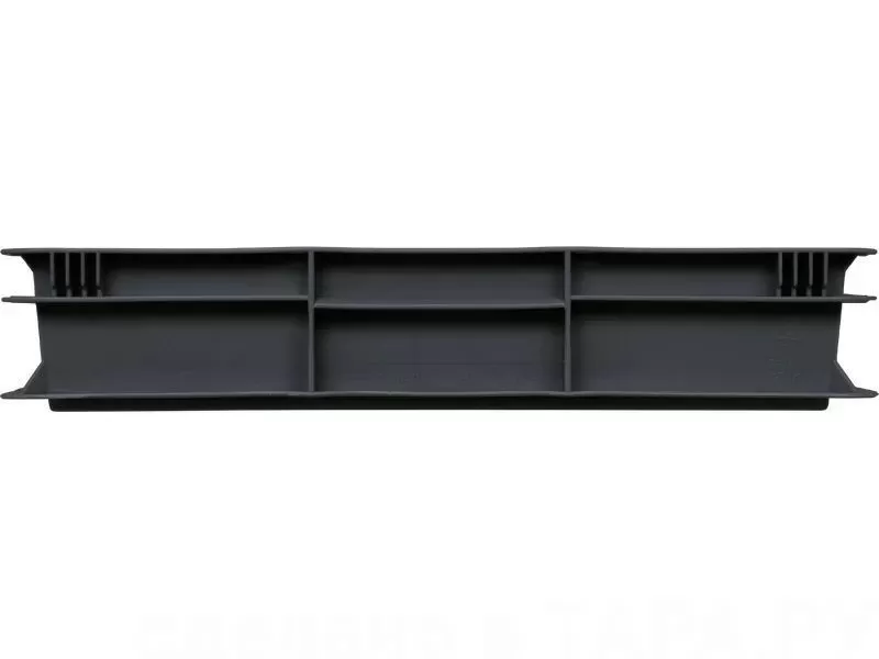 Ящик полимерный 600х400х75 сплошной , код: 36163