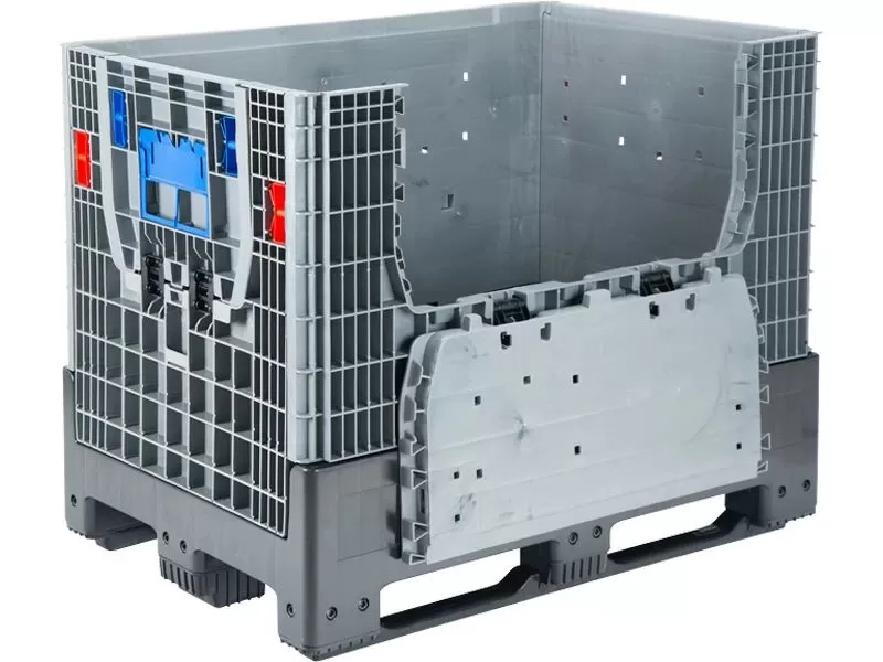 DPF-Box 1208S 1200x800x950 мм сплошной разборный на 3-х полозьях с 2-мя откид. дверцами, арт. DPF-Box 1208 S-S(3) F2, код: 18721