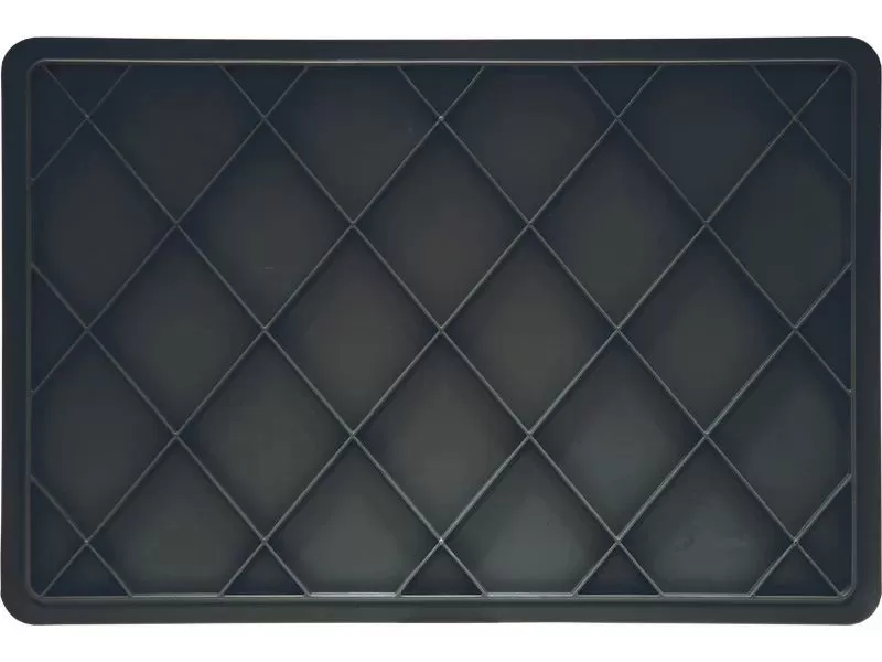 Ящик перфорированный 600×400×180 мм, объем 35 л., арт.: 706.02.02 м, серый, код: 16417