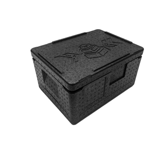 Термоконтейнер 400х300х220 14л. с крышкой, плотность 55, код: 32779