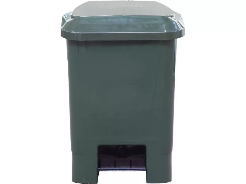 Мусорный контейнер полимерный 30л., с педалью, с пакетодержателем, код: 36517
