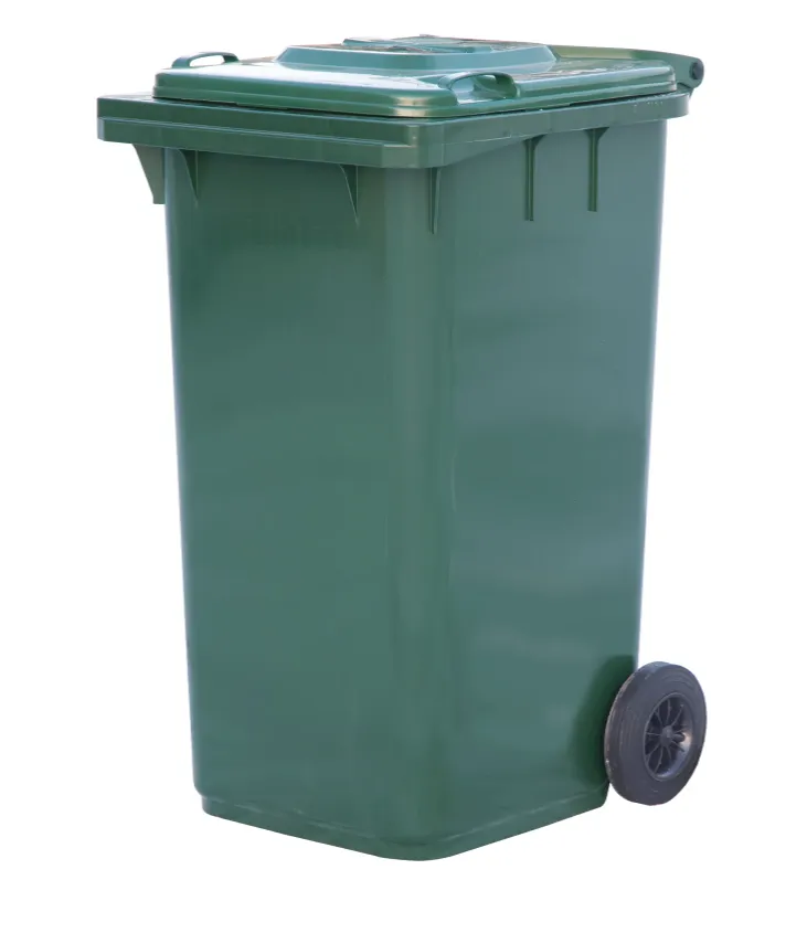 Мусорный контейнер п/э 240л. (R), код: 28560