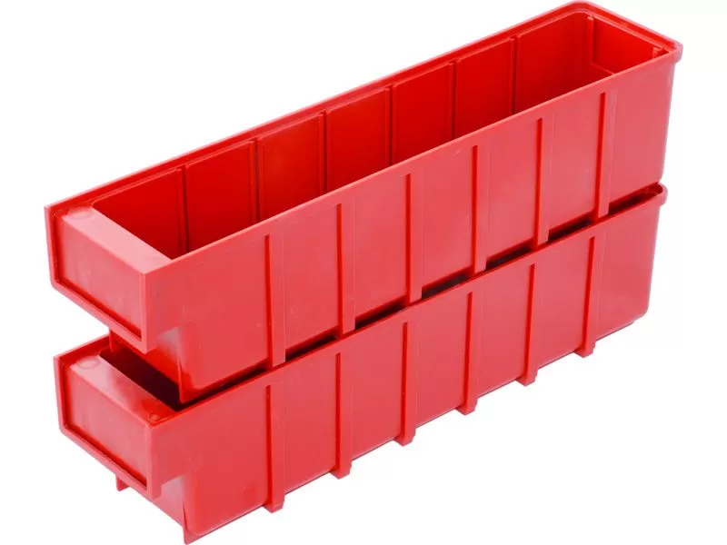 Ящик сплошной 400×92×100 мм, объем 3.68 л., арт.: 6006