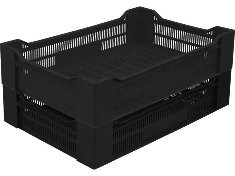 Ящик перфорированный 600×400×135, арт.: 119, объём 32.4