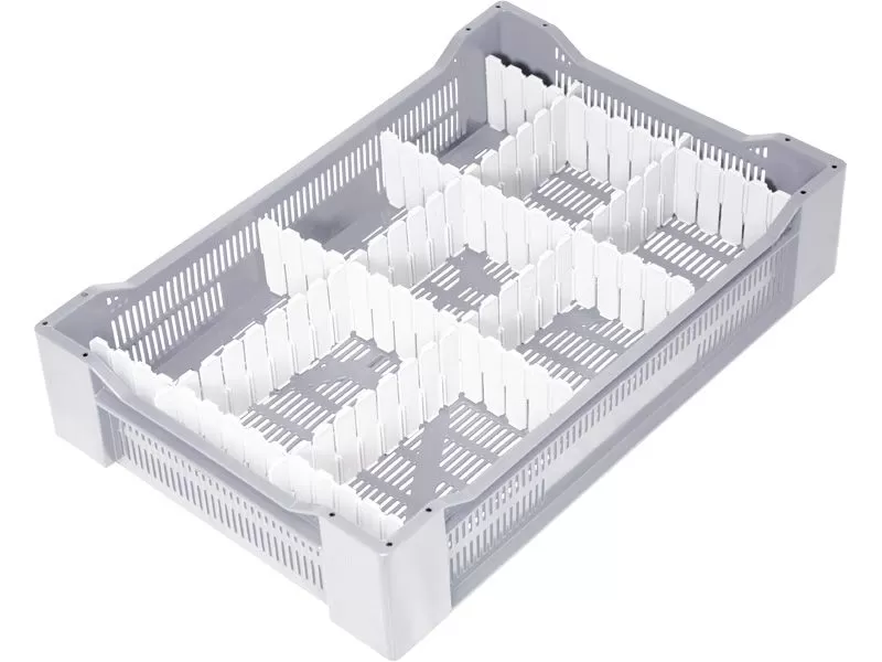 Ящик перфорированный 600×400×135, арт.: 119, объём 32.4