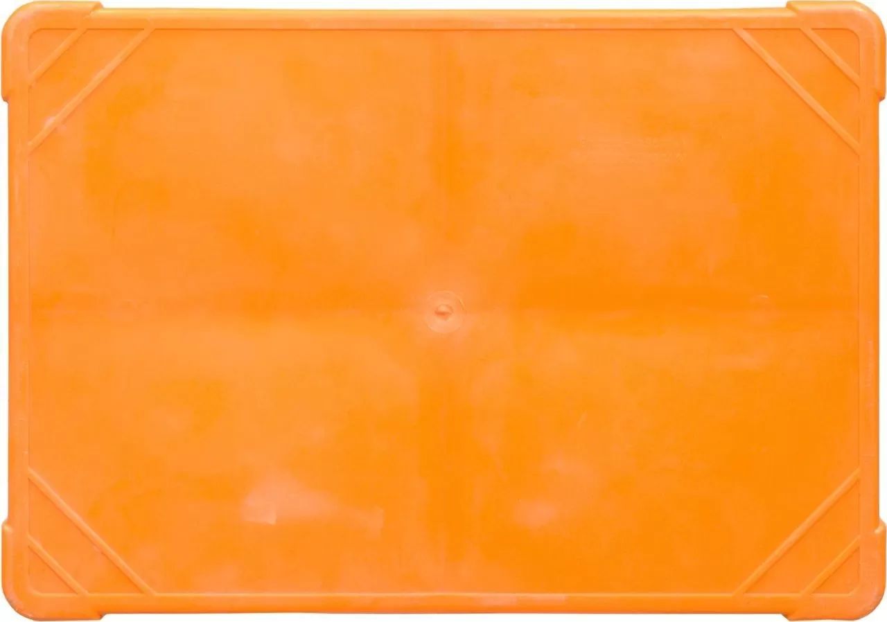 Ящик сплошной 400×300×350 мм, объем 42 л., арт.: 434, оранжевый, код: 05538