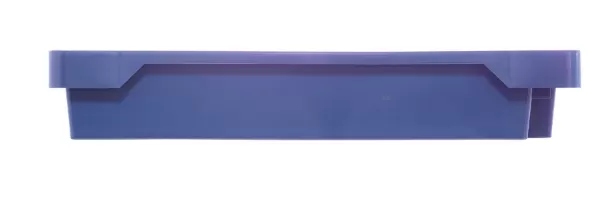 Ящик полимерный 600х400х100 сплошной с отверстиями, код: 32945