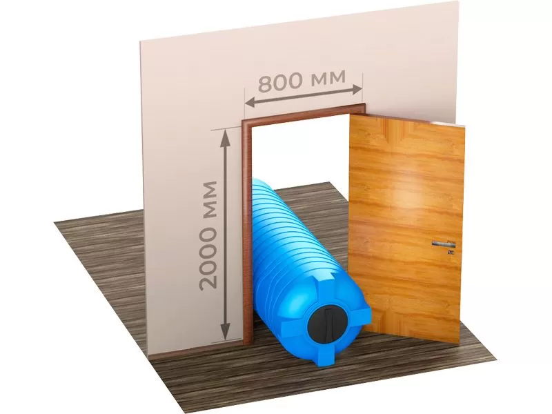 Ёмкость 1 000л. вертикальная, цилиндрическая