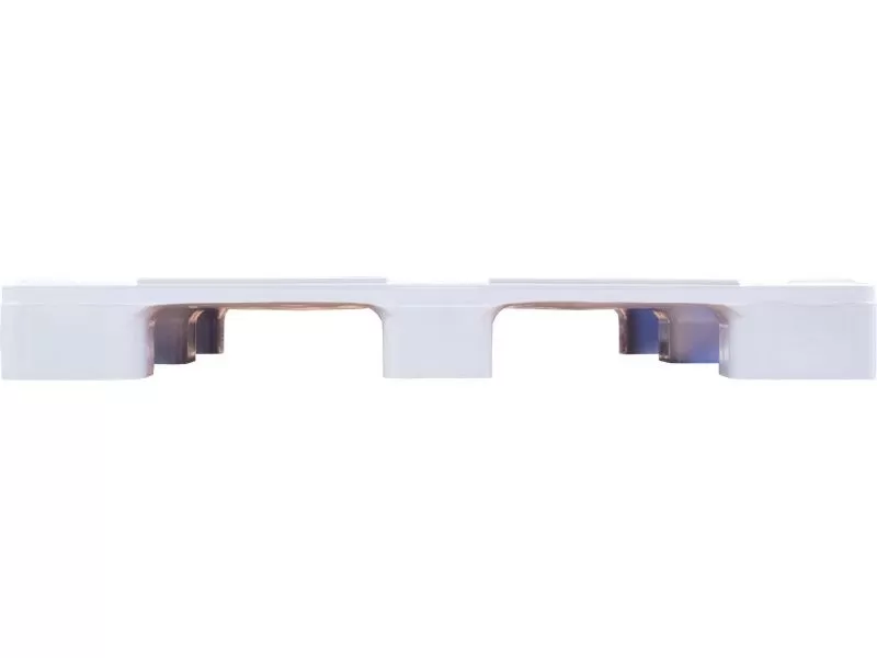 Паллет п/э 1200х1000х130 мм cплошной, на 9-ти ножках, гигиенический цв.серый, арт. IR 1210-9L-G серый, код: 10121