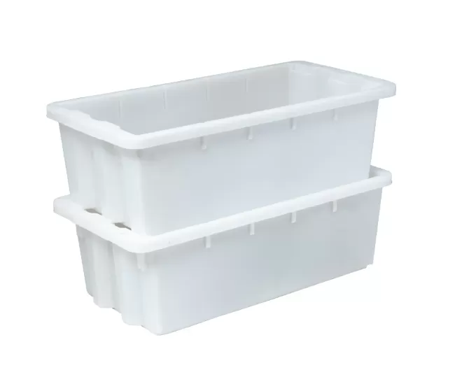 Ящик сплошной 600×300×195 мм, объем 27 л., арт.: 417 м, натуральный, код: 07788