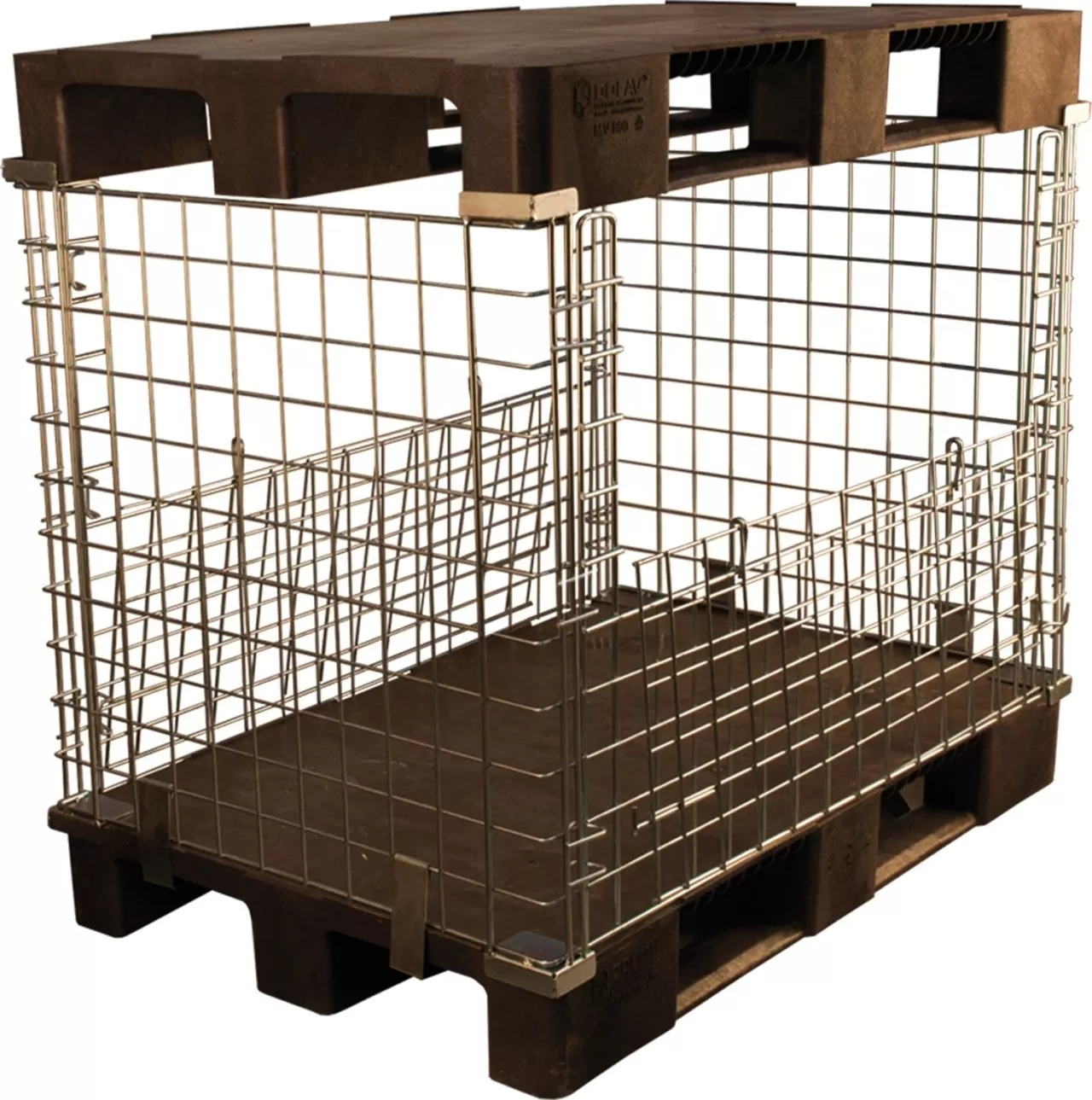 Разборный контейнер 1200х800х150 оцинкованный