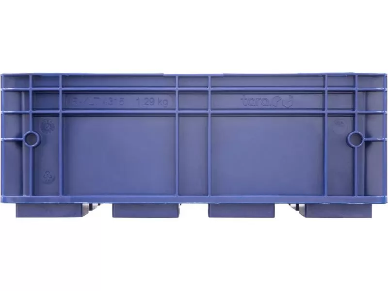 Ящик 4315 R-KLT 396х297х147,5, объем 10.1, синий, код:20563