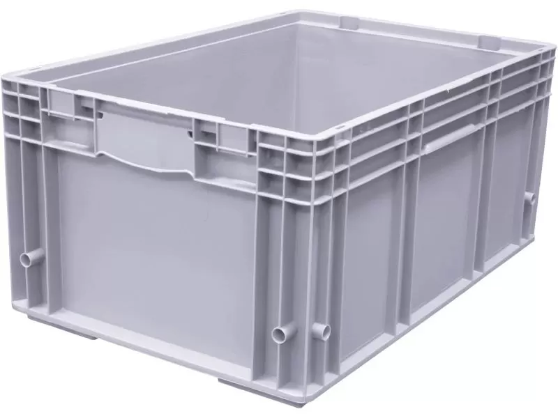 Ящик перфорированный 594×396×280, арт.: 6280, объём 51, серый, код: 20716