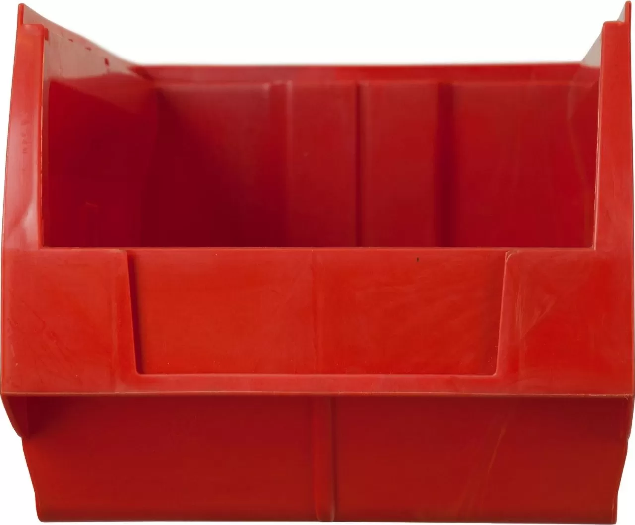 Ящик сплошной 400×230×200 мм, объем 18.4 л., арт.: 5004, красный, код: 10040