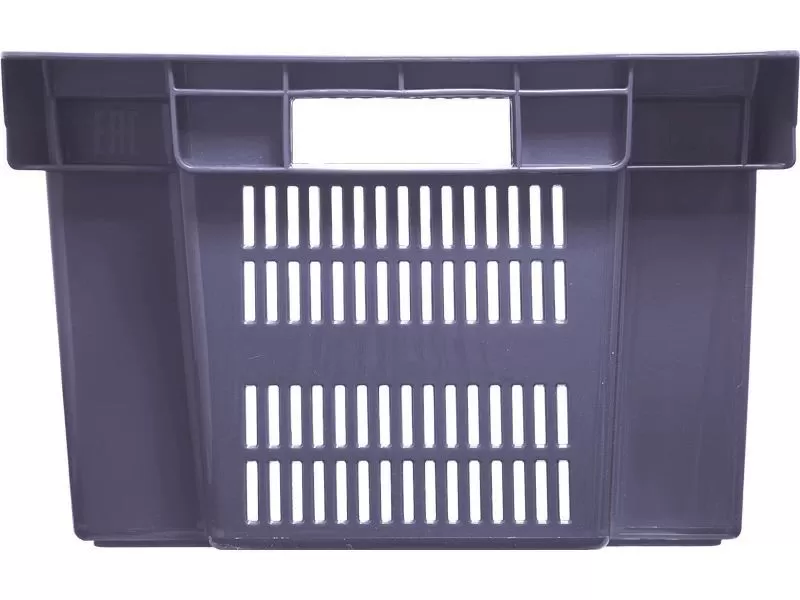 Ящик полимерный 600х400х250 &quot;Север помнит&quot; сплошное дно, код: 35600