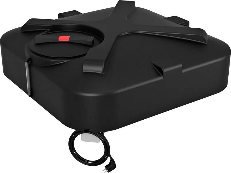 Пластиковый бак для душа 250 литров с подогревом