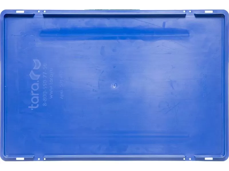 Крышка п/п 600х400 для ящиков цв. синий  (Крышка п/п 600х400 для ящиков цв. синий ), арт. 501 KLT, код: 29431