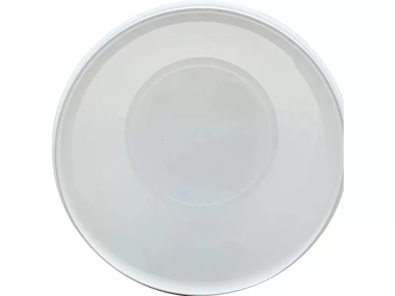 Ведро 2,3л круглое, с пластиковой ручкой, с белой крышкой, код: 36328