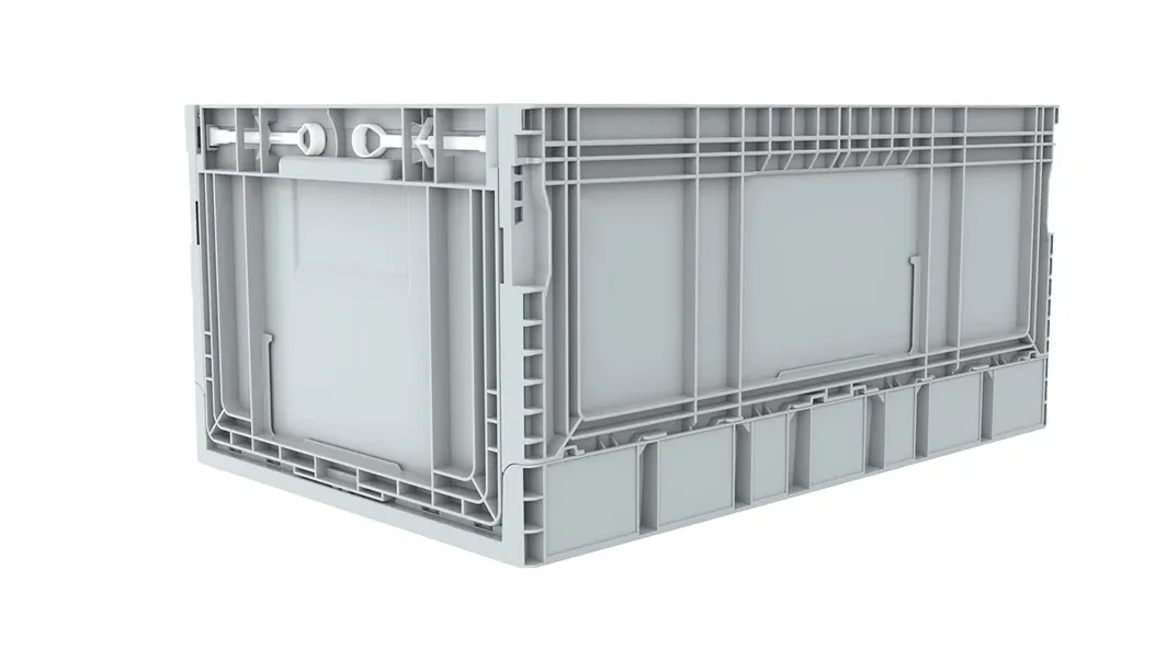 Ящик 600х400х270 сплошной, складной, код: 34388