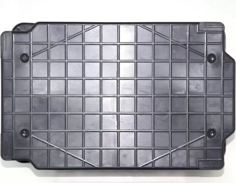 Ящик сплошной 600×400×300 мм, объем 52 л., арт.: 218-1, чёрный, код: 19564