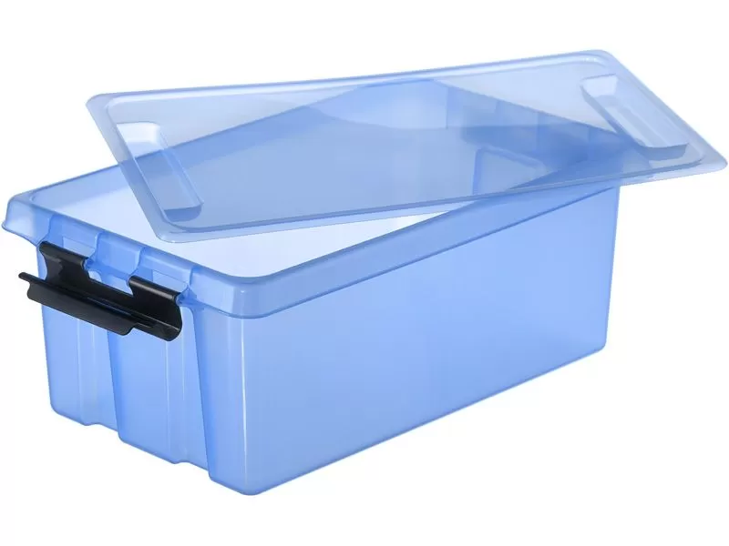 Ящик 400х225х150 с крышкой на клипсах