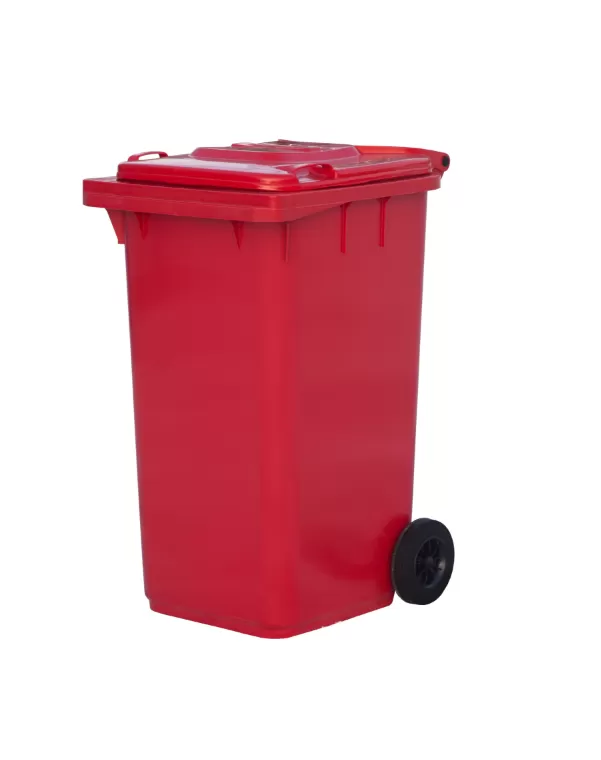 Мусорный контейнер 240л., арт. МКТ 240 красный, код: 08540
