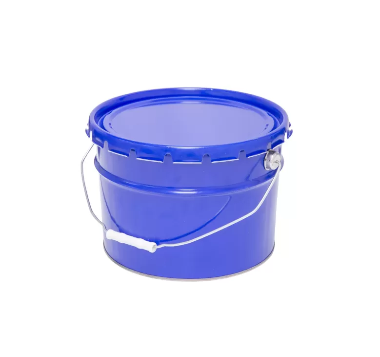 Ведро металлическое 10 л крышка-корона, арт. ВМк 10с, код: 17733