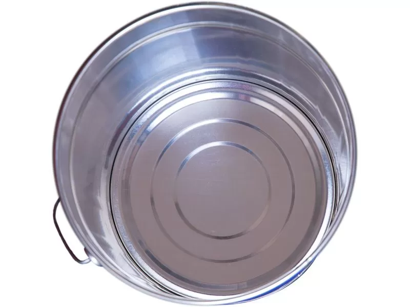 Ведро металл 25л крышка-обруч
