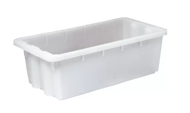 Ящик сплошной 600×300×195 мм, объем 27 л., арт.: 417 м, натуральный, код: 07788