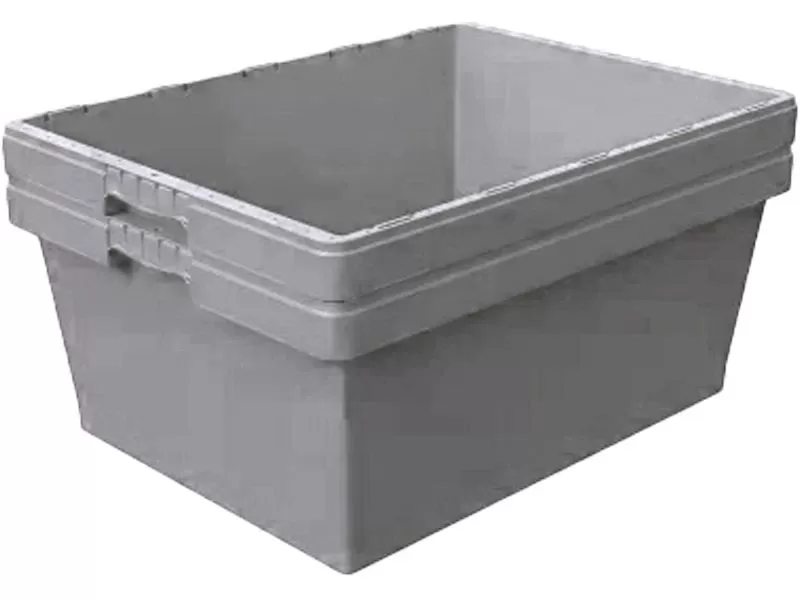 Ящик п/п 800х600х340 5,5кг. сплошной, конусный, код: 34268