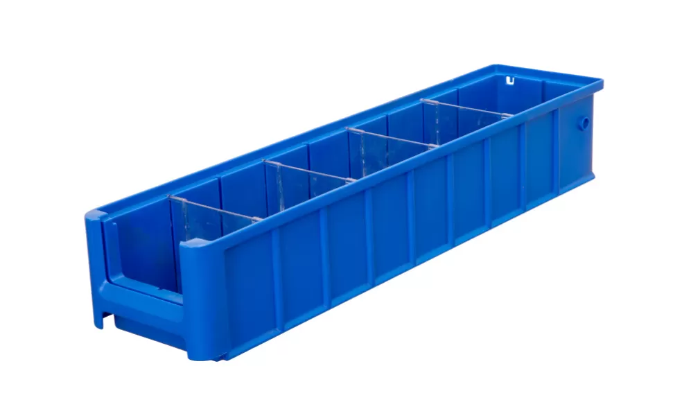 Ящик сплошной 500×117×90 мм, объем 5.27 л., арт.: SK 5109, синий, код: 12377