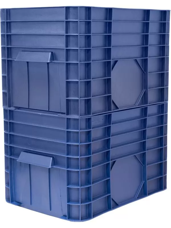 Ящик сплошной 710×500×455 мм, объем 122 л., арт.: 425